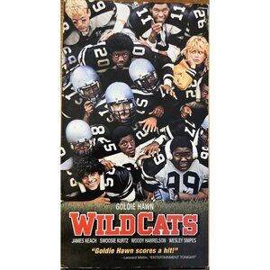 Wildcats (VHS) 1986 Goldie Hawn, Swoosie Kurtz, Robyn Lively